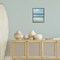 Stupell Industries Calming Blue Waves Impression Framed Giclee Design by Sally Swatland